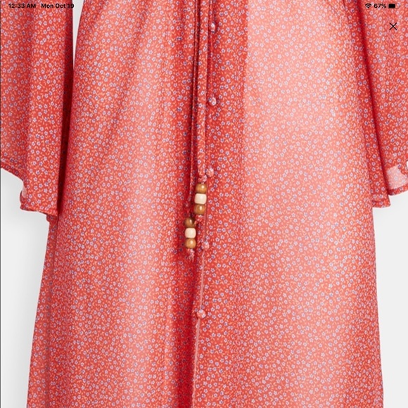 🌟Kimono in Red Floral Small - Picture 12 of 16